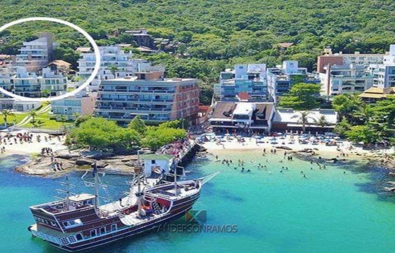 1083 - Apartamento com vista para o mar em Bombinhas Exterior foto