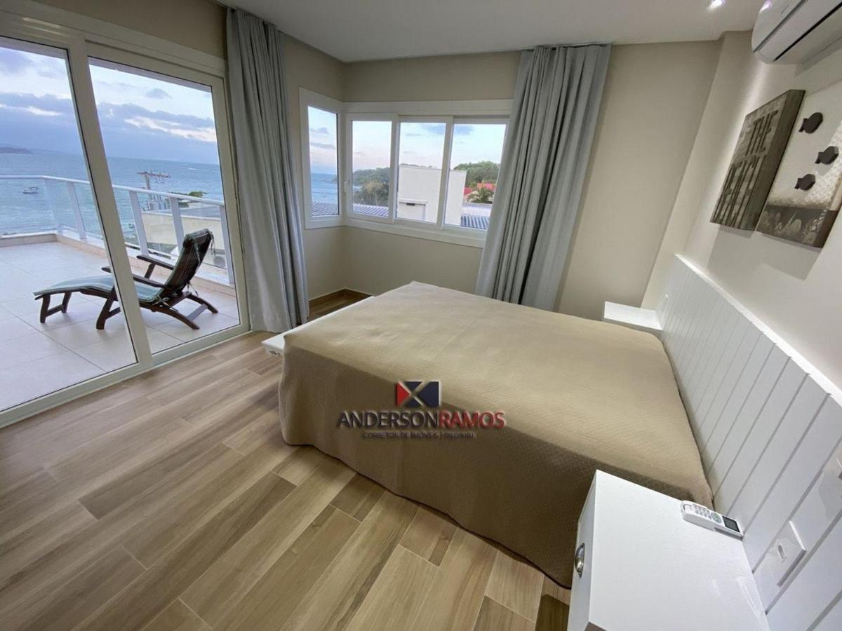1083 - Apartamento com vista para o mar em Bombinhas Exterior foto